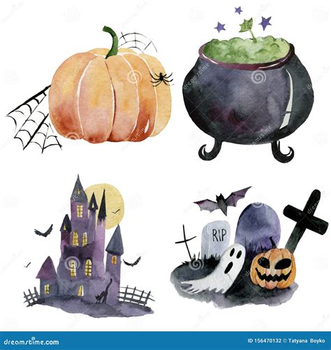 cute halloween watercolor|pinterest halloween watercolors.